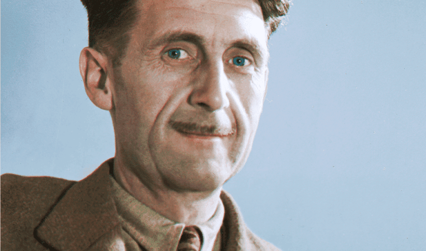 Portræt af George Orwell