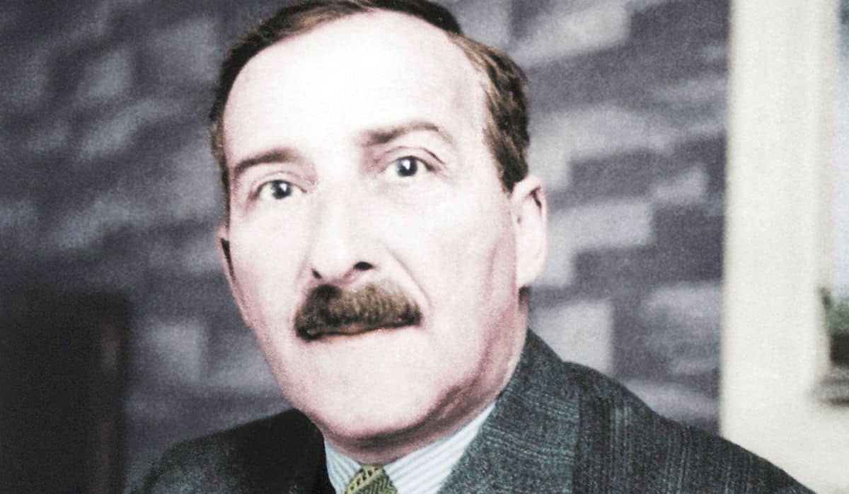 Portræt af Stefan Zweig