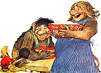 Illustration fra Tim og Trine. © Svend Otto S.