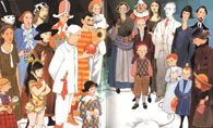 © Tord Nygren, Illustration fra bogen Den røde tråd